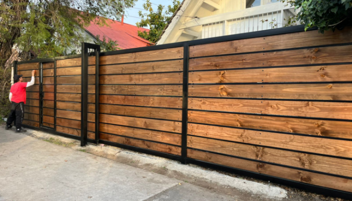 remodelacion porton de fierro